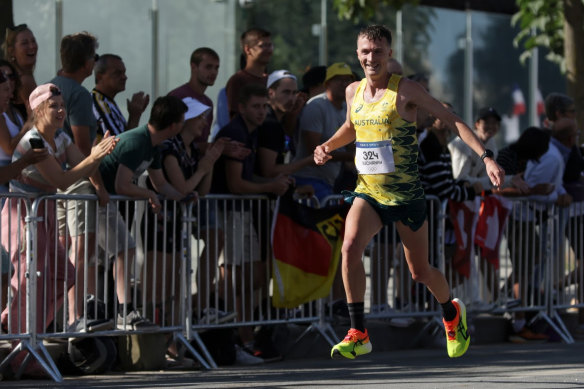 Months after he was a last-minute call-up to represent Australia in the Paris Olympics, Andy Buchanan set a national record in the Valencia Marathon.