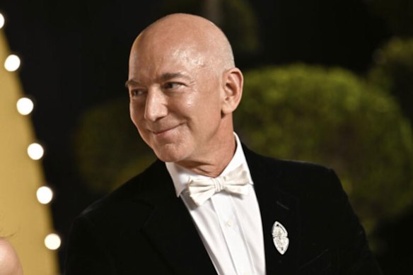 Jeff Bezos owns a large estate in Beverly Hills.