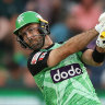 Glenn Maxwell tears into the Hobart Hurricanes attack at the MCG.