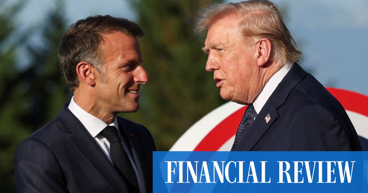 afr.com - Michael Nienaber, Alberto Nardelli, Andrea Palasciano, Josh Wingrove - Tolls, mines and confusion: Trump at odds with G7 allies over Hormuz