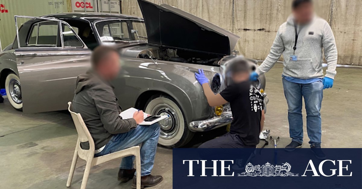 Drugs: Cocaine, meth worth $150 million found inside vintage Bentley at border - Vimarsana News