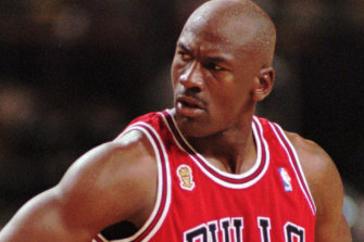 Michael Jordan during his NBA playing days.