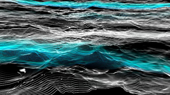 Imagine the fabric of reality as a vast ocean. When enormously violent events happen, ripples spread across the ocean - and we can now detect them.