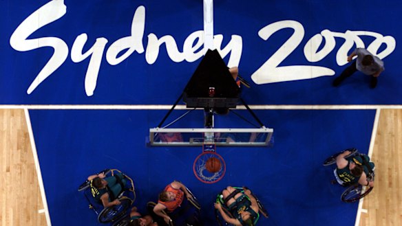 Paralympic wheelchair basketball in Sydney 