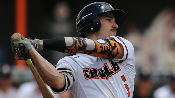 Cavalry shortstop Mike Fransoso leads the league in batting averages.