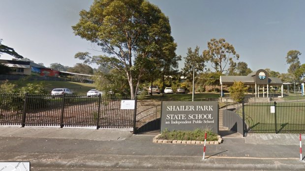A Shailer Park State School student was allegedly stabbed by a 12-year-old boy.