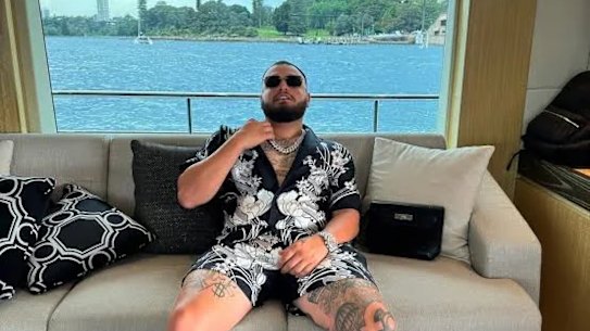 Sydnye rapper Ali “Ay Huncho” Younes.