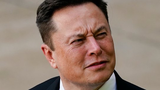 Big losses: Elon Musk.