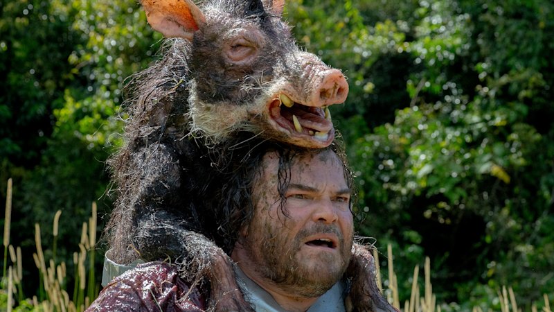 Gross-out appeal revs up Jack Black and Paul Rudd’s Anaconda reboot
