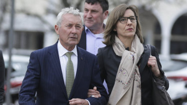 Trial to be heard partly in secret: Barrister Bernard Collaery. 