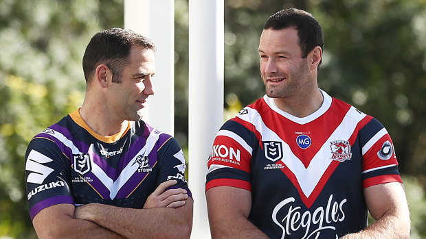 The Storm and Roosters are favoured to meet in another grand final.