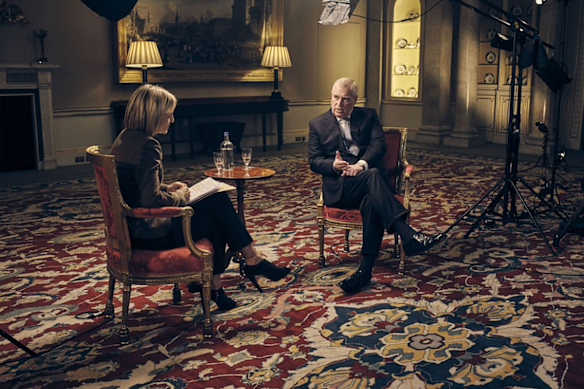 Emily Maitlis sat down with Andrew Mountbatten-Windsor and then Prince Andrew for a remarkable hour-long interview on 14 November 2019. BBC Newsnight broadcast the footage on 16 November 2019.