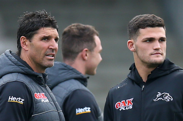 Cleary first worked with Barrett almost eight years ago during a Panthers halfback academy.