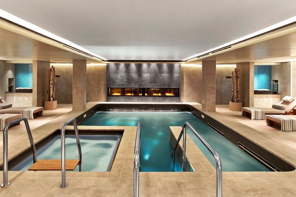 The LivNordic spa that includes a snow grotto.