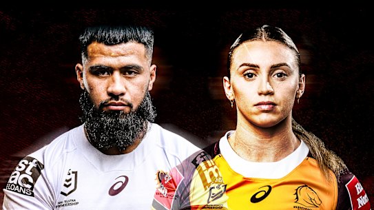 Payne Haas and Julia Robinson.