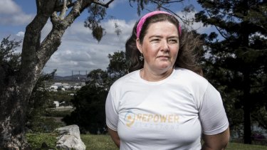 Leader of the "underground" resistance: Gladstone Conservation Council co-ordinator Anna Hitchcock.