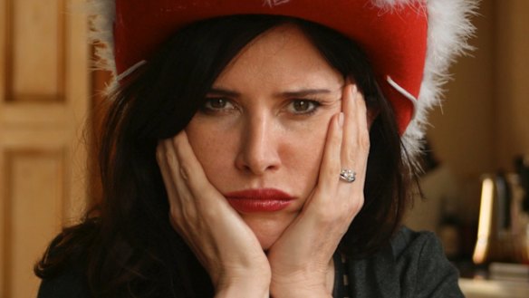 Maybe she is worried about something.