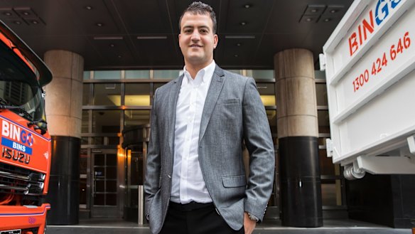 Bingo Industries chief executive Daniel Tartak.