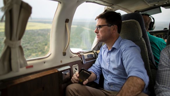 Agriculture Minister David Littleproud is a future leader. 