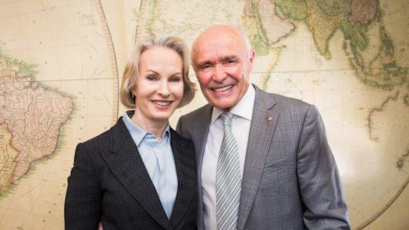 Jane Hansen and Paul Little in 2015.