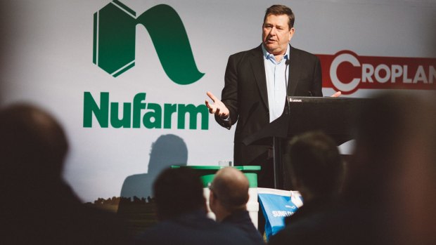 Nufarm CEO Greg Hunt.