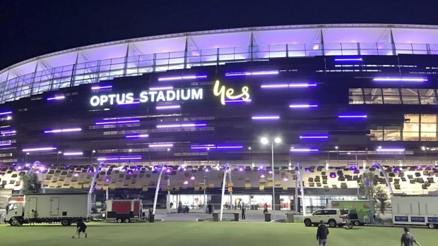 Mclachlan said he had no issues with hard surface at Optus Stadium.