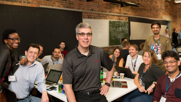 Managing Director of Martin Trust Center for MIT Entrepreneurship Bill Aulet at the 2017 MIT Innovation and Entrepreneurship Bootcamp at QUT.