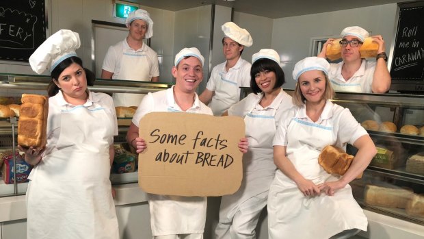 The Checkout team during a recent segment on the bread industry. 