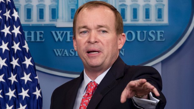 Mick Mulvaney has been shifted from the budget office to become acting chief of staff. 