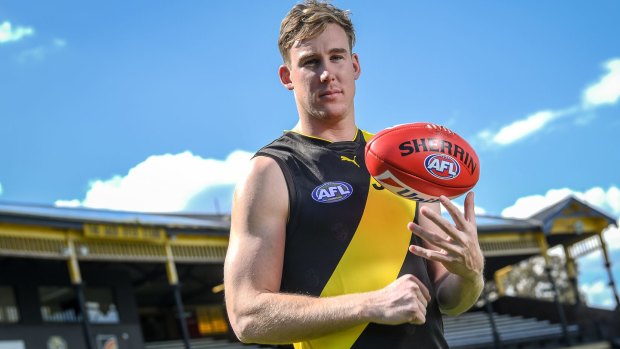 Tom Lynch's lack of polish shows up at training sometimes, says teammate Alex Rance.