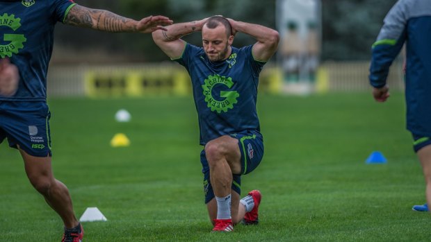 Josh Hodgson wants to be back in action.