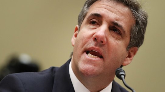 Michael Cohen, former personal lawyer to US President Donald Trump.