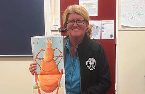 Amanda Wheeler who is a teaching principal at Tibooburra Outback Public School. 