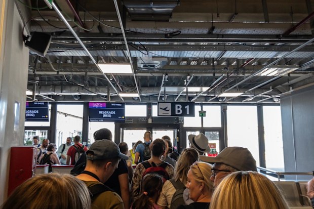 Expert reveals airport etiquette blunders, like rushing to the gate.