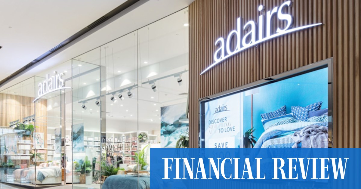 Adairs profit jumps as retailer sees elevated demand - Vimarsana News
