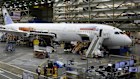 FILE - In this June 12, 2017, file photo, a Boeing 787 airplane being built for Norwegian Air Shuttle is shown at Boeing Co.'s assembly facility, in Everett, Wash. Boeing is dealing with a new production problem involving its 787 jet, in which inspections have found flaws in the way that sections of the rear of the plane were joined together. Boeing said Tuesday, Sept. 8, 2020, it's not an immediate safety risk but could cause the planes to age prematurely. (AP Photo/Ted S. Warren, File)