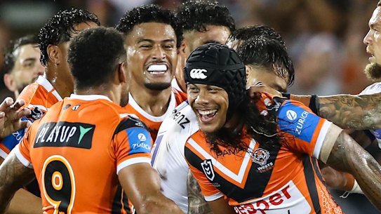Jarome Luai was at the centre of everything again on Sunday night.