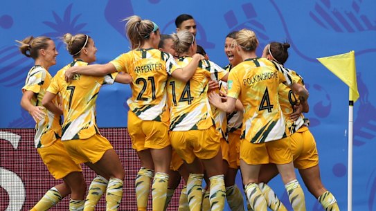 The Matildas will be part of the ABC's free-to-air coverage of soccer.