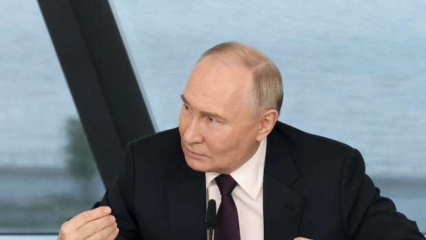 Putin warns that Russia could arm others to strike Western targets