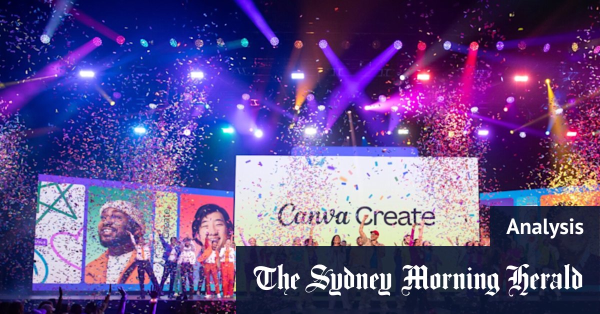 Canva cringe as on-stage rap video goes viral - Vimarsana News