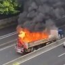 ‘Significant delays’ in peak hour after Eastern Distributor truck fire