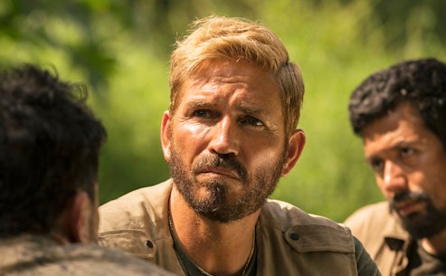 Jim Caviezel in Sound of Freedom.