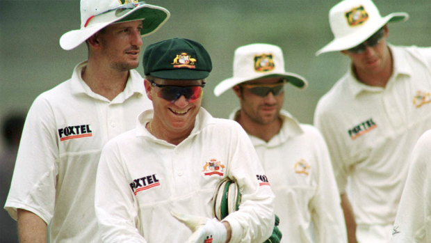 Ian Healy on Australia’s 1998 tour of Pakistan. 