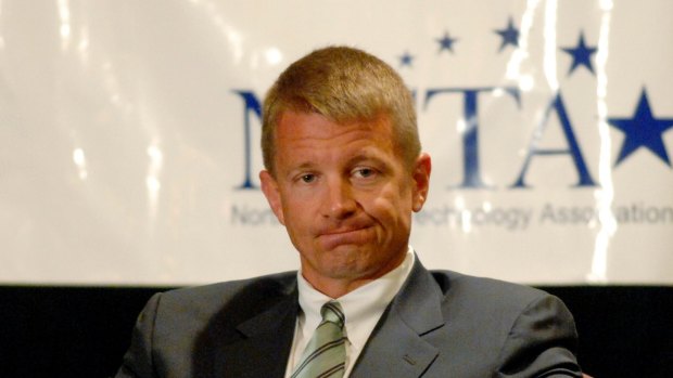Blackwater CEO and founder Erik Prince.