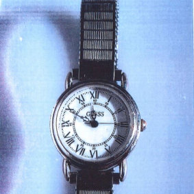 Jane Rimmer's Guess watch. 