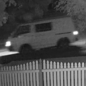 Police would like to speak to the driver of this van about an incident in Balcatta last month, 