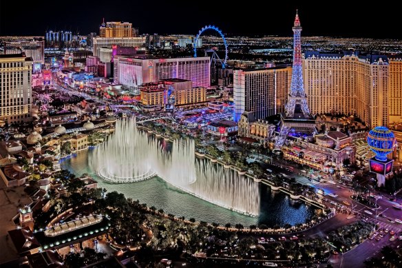 The NRL clubs will be about three kilometres from the iconic Bellagio Hotel.