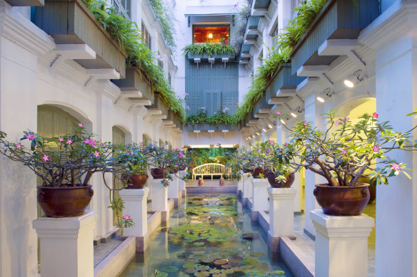 The spa is a tranquil retreat from Bangkok’s bustle.
