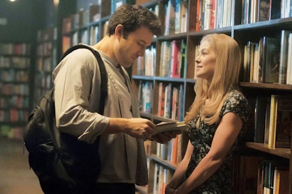 Ben Affleck and Rosamund Pike in Gone Girl.