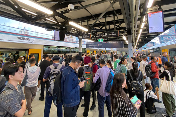 Sydney trains delayed after ‘urgent signal repairs’ at Homebush. 